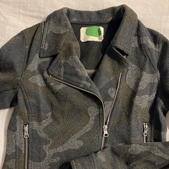 Anthropologie Camo Moto Jacket size small - Picture 7 of 7